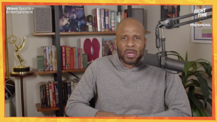 Bomani Jones calls for ban on court storming